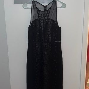 Sachin & Babi - Black textured dress - size 10